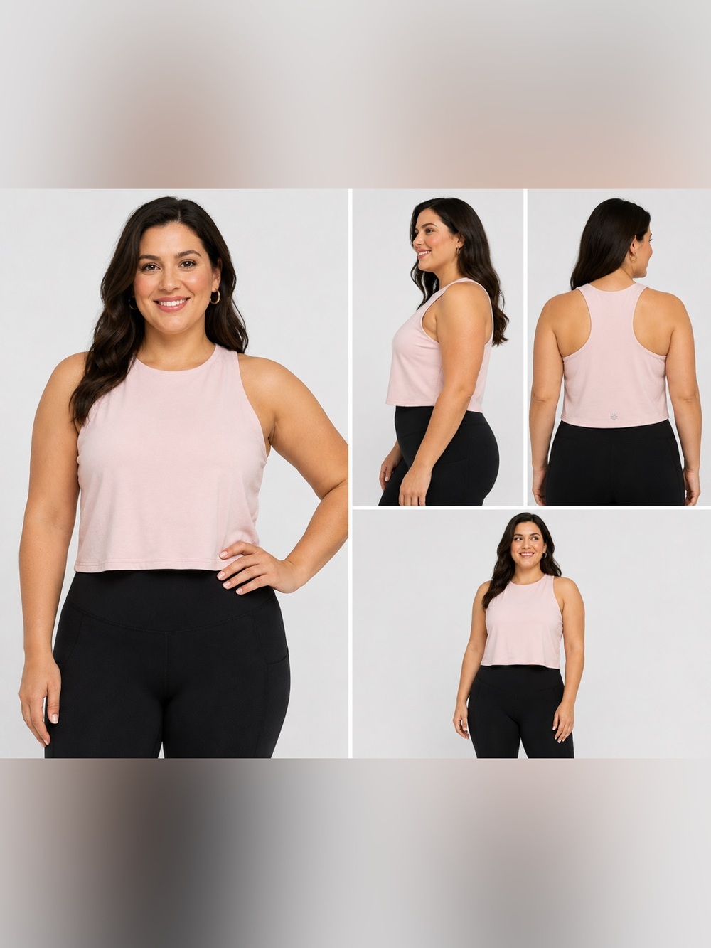 Athleta Conscious Crop Tank Built In Bra XL